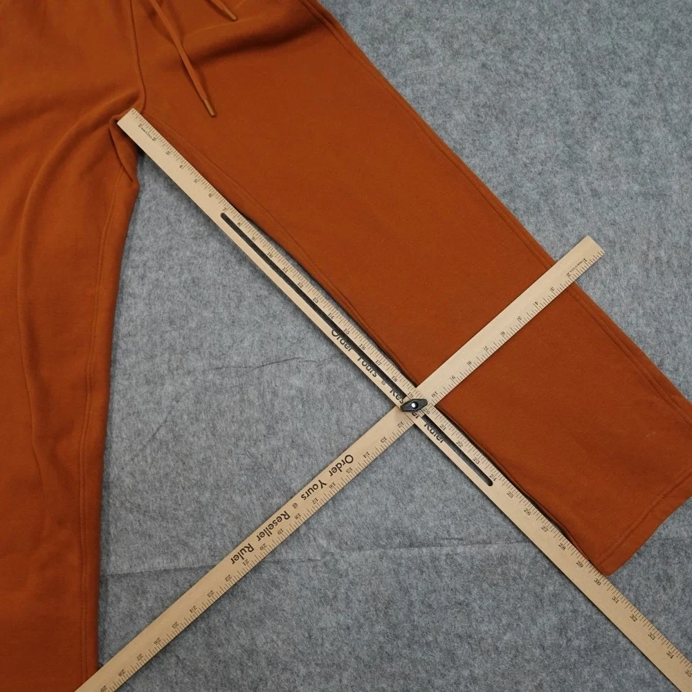 Lululemon Pants Womens 4 Butternut Brown Orange Loungeful Straight Leg Sweat